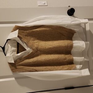 Altar'd State - sweater vest with button down shirt attached